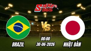 Soi Kèo Brazil vs Nhật Bản 00h00 - 30/06/2026