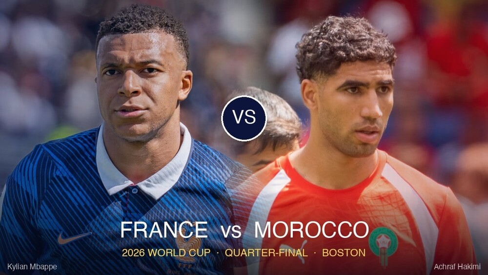 Pháp vs Morocco - Bổn cũ soạn lại