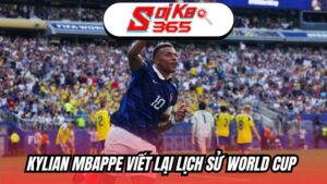 Kylian Mbappe viết lịch lịch sử World Cup