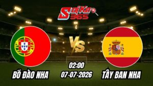 Soi Kèo Bồ Đào Nha vs Tây Ban Nha 02h00 - 07/07/2026