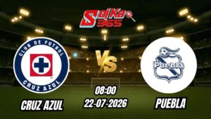 Soi kèo nhà cái trận Cruz Azul vs Puebla 08h00 - 22/07/2026