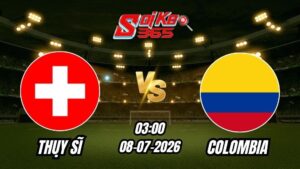 Soi Kèo Thụy Sĩ vs Colombia 03h00 - 08/07/2026