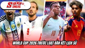 World Cup 2026 trước loạt bán kết lịch sử
