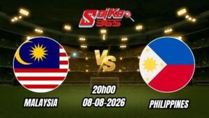 Soi kèo nhà cái trận Malaysia vs Philippines 20h00 - 08/08/2026